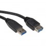 ROLINE 11.02.8978 cavo USB 1,8 m USB 3.2 Gen 1 (3.1 Gen 1) USB A Nero (RO11.02.8978)