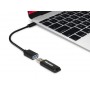 Hamlet XADTC-U2A-MF02 cavo USB 0,2 m USB 3.2 Gen 1 (3.1 Gen 1) USB A USB C Nero (XADTC-U2A-MF02)