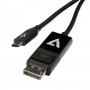 V7 V7UCDP-2M adattatore per inversione del genere dei cavi USB Type-C 3.2 Gen 1 DisplayPort Nero (V7UCDP-2M)