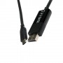 V7 V7UCDP-2M adattatore per inversione del genere dei cavi USB Type-C 3.2 Gen 1 DisplayPort Nero (V7UCDP-2M)