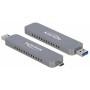 DeLOCK 42616 contenitore di unità di archiviazione Box esterno SSD Argento M.2 (42616)