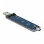 DeLOCK 42616 contenitore di unità di archiviazione Box esterno SSD Argento M.2 (42616)