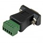 StarTech.com RS422 RS485 Serial DB9 - Terminal Block Adapter Nero (DB92422)