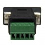 StarTech.com RS422 RS485 Serial DB9 - Terminal Block Adapter Nero (DB92422)