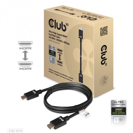 CLUB3D CAC-1370 cavo HDMI 1,5 m HDMI tipo A (Standard) Nero (CAC-1370)