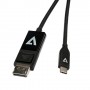 V7 V7UCDP-1M adattatore per inversione del genere dei cavi USB Type - C 3.2 Gen 1 DisplayPort Nero (V7UCDP-1M)