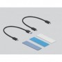 DeLOCK 42638 contenitore di unità di archiviazione Box esterno SSD Nero, Grigio M.2 (42638)