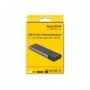 DeLOCK 42638 contenitore di unità di archiviazione Box esterno SSD Nero, Grigio M.2 (42638)