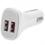 StarTech.com USB2PCARWHS Caricabatterie per dispositivi mobili Bianco Auto (USB2PCARWHS)