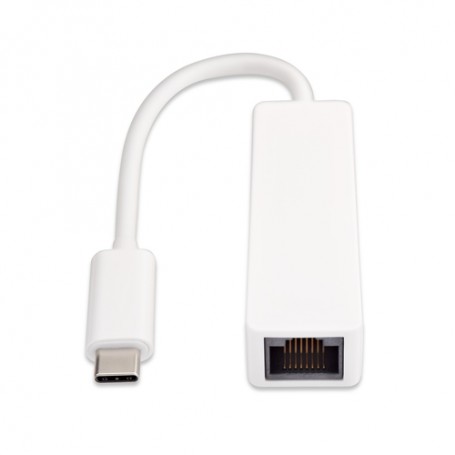 V7 Adattatore USB-C (m) a Ethernet (f) bianco (V7UCRJ45-WHT-1E)