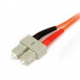 StarTech.com Cavo patch duplex in fibra multimodale 62,5/125 3 m LC - SC (FIBLCSC3)