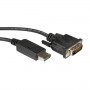 ROLINE 11.04.5610 cavo e adattatore video 2 m DVI-D DisplayPort Nero (RO11.04.5610)