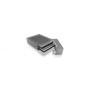 ICY BOX IB-AC6025-3 Cover Plastica Verde, Grigio, Bianco (60749)