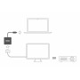 Sitecom CN-371 adattatore grafico USB 2048 x 1152 Pixel Grigio (CN-371)