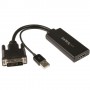 StarTech.com Adattatore Video DVI a HDMI con alimentazione USB e Audio - 1080p (DVI2HD)