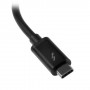 StarTech.com Adattatore Thunderbolt 3 a Thunderbolt - M/F - Nero (TBT3TBTADAP)
