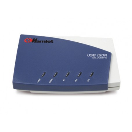 Hamlet Adattatore terminale ISDN USB connessione fino a 128 Kbps (HTAUSC)