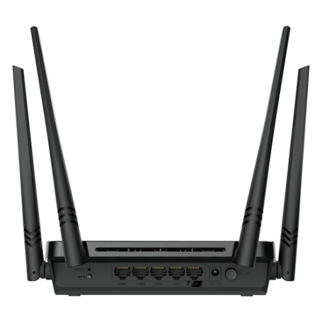 D-Link AC1200 router wireless Gigabit Ethernet Dual-band (2.4 GHz/5 GHz) 5G Nero (DIR-842V2)