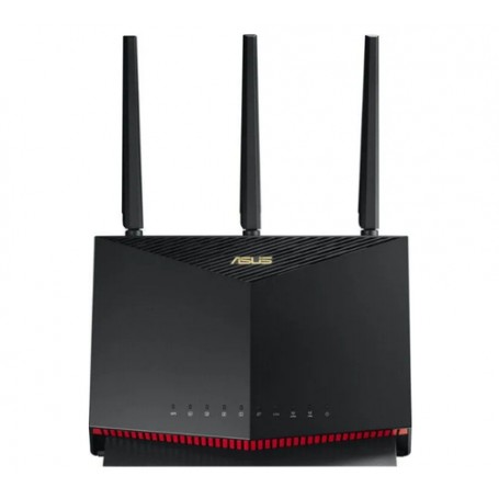 ASUS RT-AX86U router cablato 2.5 Gigabit Ethernet, 5 Gigabit Ethernet Nero (90IG05F1-MO3G10)