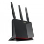 ASUS RT-AX86U router cablato 2.5 Gigabit Ethernet, 5 Gigabit Ethernet Nero (90IG05F1-MO3G10)