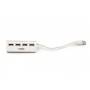 Nilox Hub 4 porte USB 2.0 (NXHUB04ALU2)