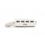 Nilox Hub 4 porte USB 2.0 (NXHUB04ALU2)