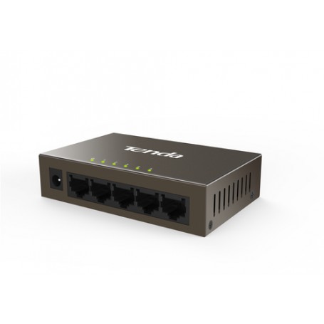 Tenda TEF1005D switch di rete Fast Ethernet (10/100) Grigio (TEF1005D)