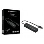 Conceptronic HUBBIES06B hub di interfaccia USB 3.2 Gen 1 (3.1 Gen 1) Type-A 5000 Mbit/s Nero (HUBBIES06B)