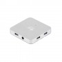 i-tec Metal U3HUBMETAL4 hub di interfaccia USB 3.2 Gen 1 (3.1 Gen 1) Type-A 5000 Mbit/s Argento (U3HUBMETAL4)