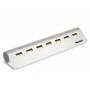 Hamlet 7 port usb 2.0 hub a 7 porte 480Mbps (XHUB7020AL)