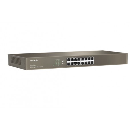 Tenda TEG1016G switch di rete Non gestito Gigabit Ethernet (10/100/1000) 1U Blu (TEG1016G)