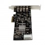 StarTech.com Adattatore scheda SuperSpeed USB 3.0 con 4 porte PCI Express (PCIe) con 2 canali da 5 Gbps dedicati - (PEXUSB3S42V)