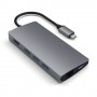 Satechi Multi-Port Adapter V2 Dock st. USB 3.2 Gen 1 (3.1 Gen 1) Type-C 10000 Mbit/s Grigio (ST-TCMA2M)