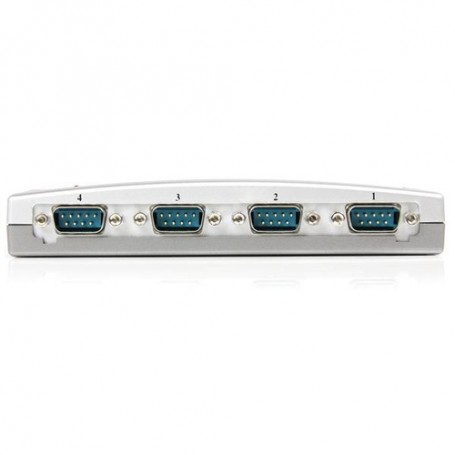 StarTech.com Hub Adattatore USB a seriale DB9 RS232 a 4 porte (ICUSB2324)