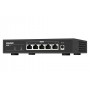 QNAP QSW-1105-5T switch di rete Non gestito Gigabit Ethernet (10/100/1000) Nero (QSW-1105-5T)