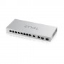 Zyxel XGS1010-12 Non gestito Gigabit Ethernet (10/100/1000) Argento (XGS1010-12-ZZ0101F)