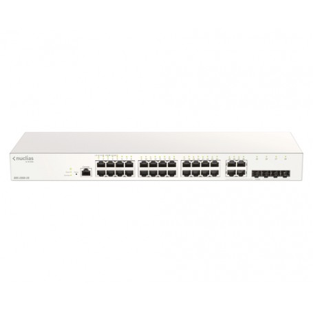 D-Link DBS-2000-28 switch di rete Gestito Gigabit Ethernet (10/100/1000) Grigio (DBS-2000-28)