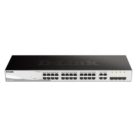 D-Link DGS-1210-28 switch di rete 1U Nero (DGS-1210-28)