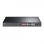 TP-LINK TL-SL1218MP Non gestito Gigabit Ethernet (10/100/1000) Supporto Power over Ethernet (PoE) Nero (TL-SL1218MP)