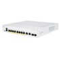 Cisco CBS250-8P-E-2G-EU switch di rete Gestito L2/L3 Gigabit Ethernet (10/100/1000) Argento (CBS250-8P-E-2G-EU)