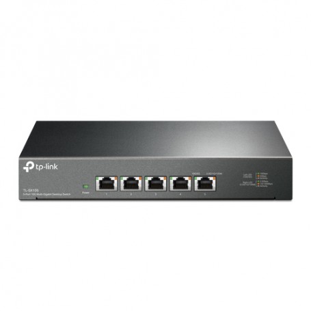 TP-LINK TL-SX105 switch di rete Non gestito 10G Ethernet (100/1000/10000) Nero (TL-SX105)