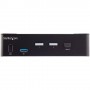 StarTech.com KVM Switch HDMI a 2 porte - Monitor singolo 4K 60Hz Ultra HD HDR - Switch KVM HDMI 2.0 per PC con 2 p (SV231HU34K6)