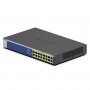 Netgear GS516PP Non gestito Gigabit Ethernet (10/100/1000) Supporto Power over Ethernet (PoE) Blu, Grigio (GS516PP-100EUS)