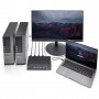 StarTech.com Switch Commutatore KVM a 4 Porte HDMI con Hub USB 3.0 - 1080p (SV431HDU3A2)