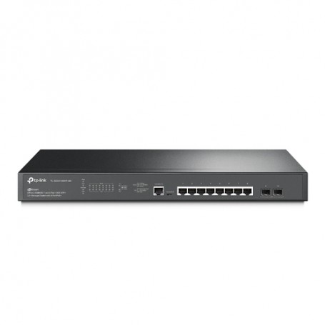 TP-LINK TL-SG3210XHP-M2 switch di rete Gestito L2+ 2.5G Ethernet (100/1000/2500) Nero (TL-SG3210XHP-M2)