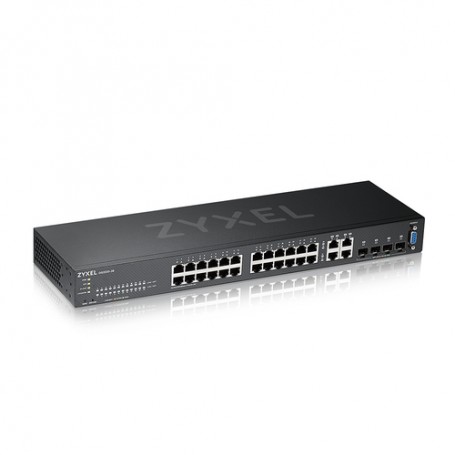 Zyxel GS2220-28-EU0101F switch di rete Gestito L2 Gigabit Ethernet (10/100/1000) Nero (GS2220-28-EU0101F)