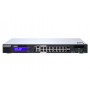 QNAP QGD-1600P Gestito Gigabit Ethernet (10/100/1000) Supporto Power over Ethernet (PoE) Nero, Grigio (QGD-1600P-4G)