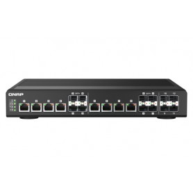 QNAP QSW-IM1200-8C switch di rete Gestito L2 Nessuno Nero (QSW-IM1200-8C)