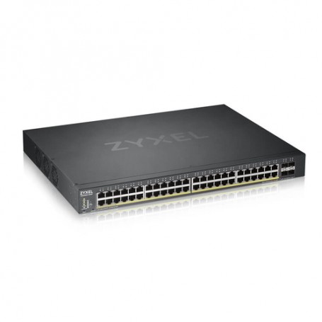 Zyxel XGS1930-52HP Gestito L3 Gigabit Ethernet (10/100/1000) Supporto Power over Ethernet (PoE) Nero (XGS1930-52HP-EU0101F)