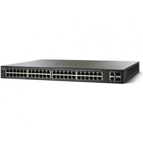 Cisco SF350-48MP Gestito L2/L3 Fast Ethernet (10/100) Supporto Power over Ethernet (PoE) Nero (SF350-48MP-K9-EU)